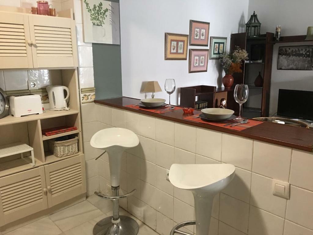 Apartamento Balneario Playa Caleta Cádiz Exteriör bild